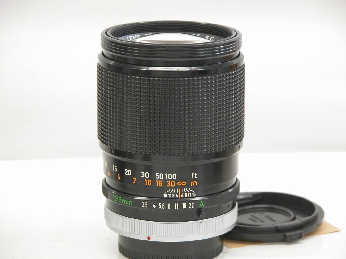 CANON FD 135 F2，5 極上品