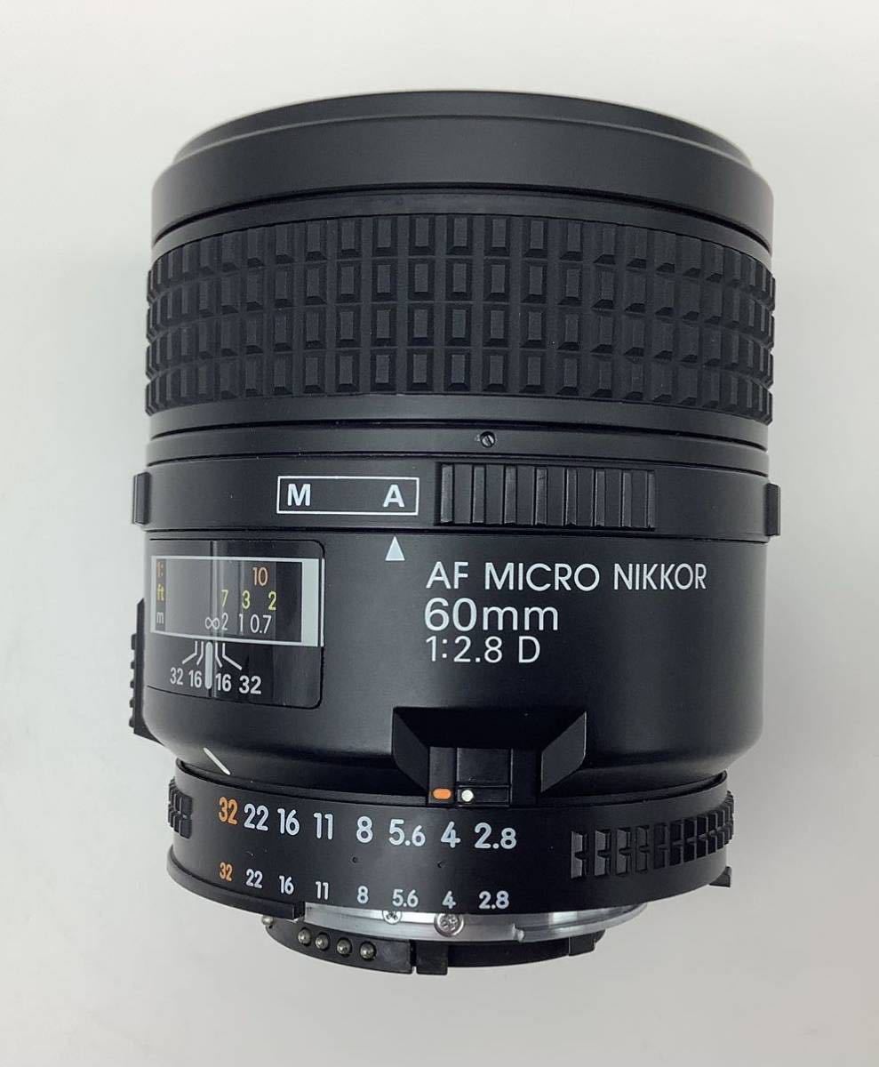 NIKKOR 60mm ニコン AF MICRO Nikon Micro F2.8 レンズ AF-S ※動作 中古 1: