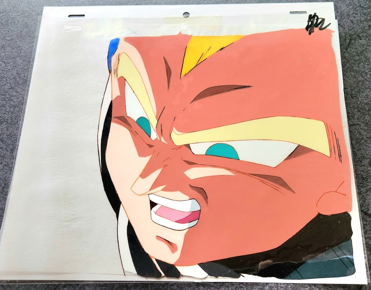 ドラゴンボール【 ベジータ / スーパーサイヤ人】セル画と原画のセット 