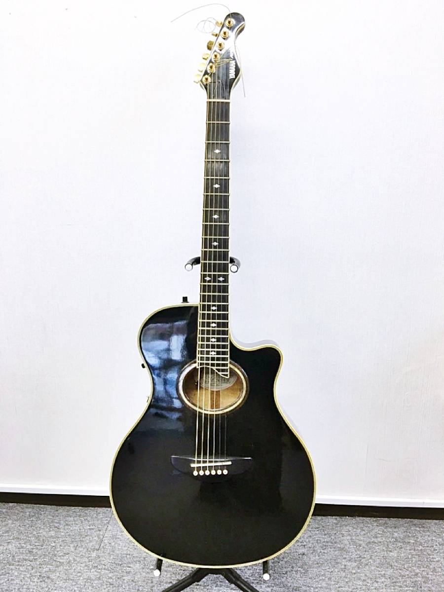 YAMAHA ヤマハ APX-10S エレアコ アコギ エレキ アコースティック 長渕モデル シングルヘッド リアルブラック マホガニー 