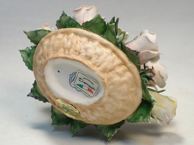 イタリア製陶花Capodimonte社Fullin Molina