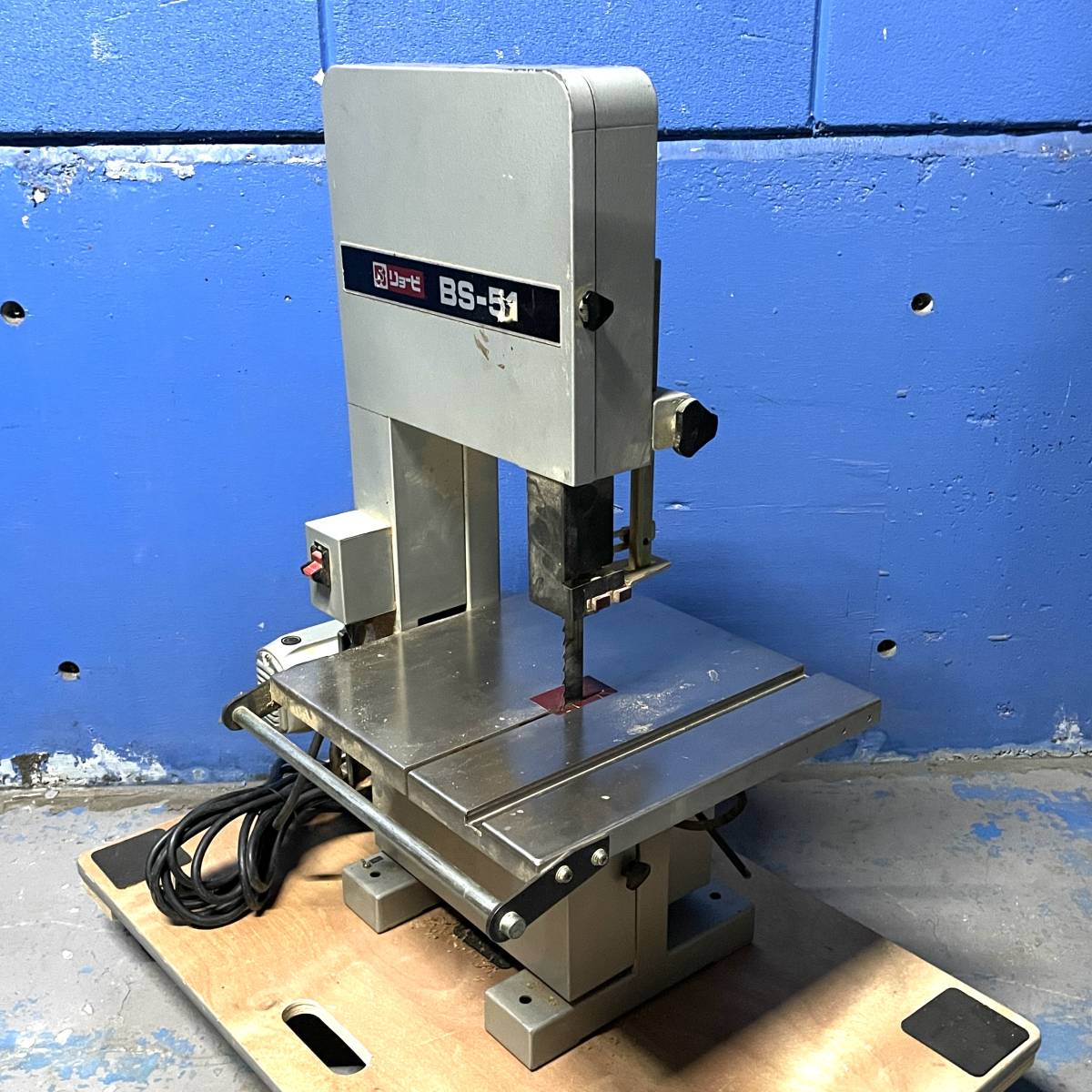 発送不可】RYOBI バンドソー BS-51 リョービ 電動切断機 北E1
