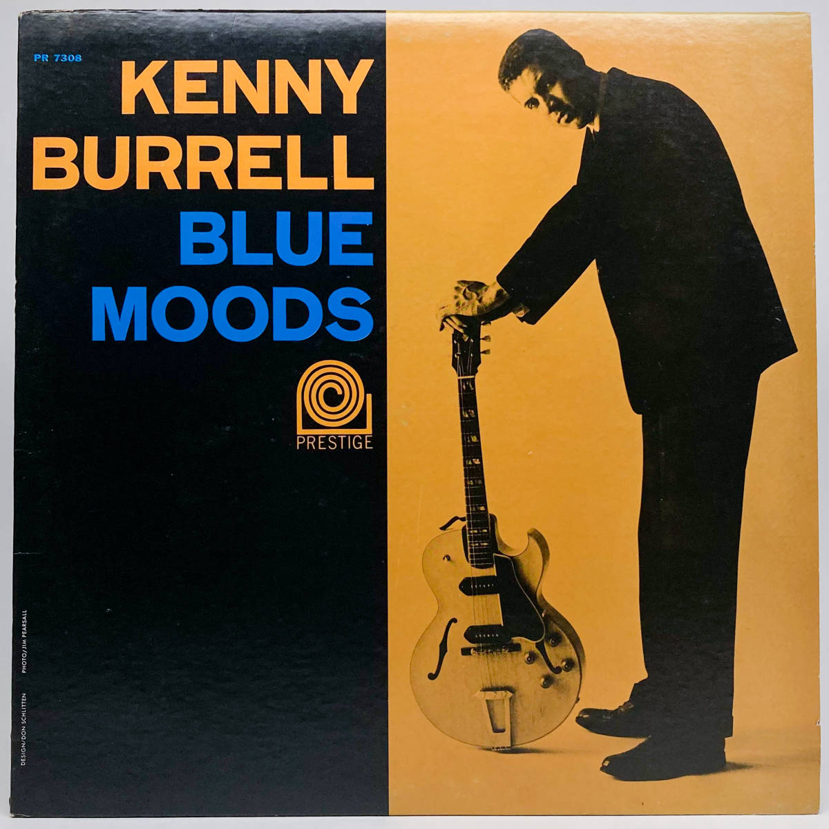 [LP] Kenny Burrell / Blue Moods / Prestige / PR 7308 / MONO / VAN GELDER刻印 / 盤質良好！！