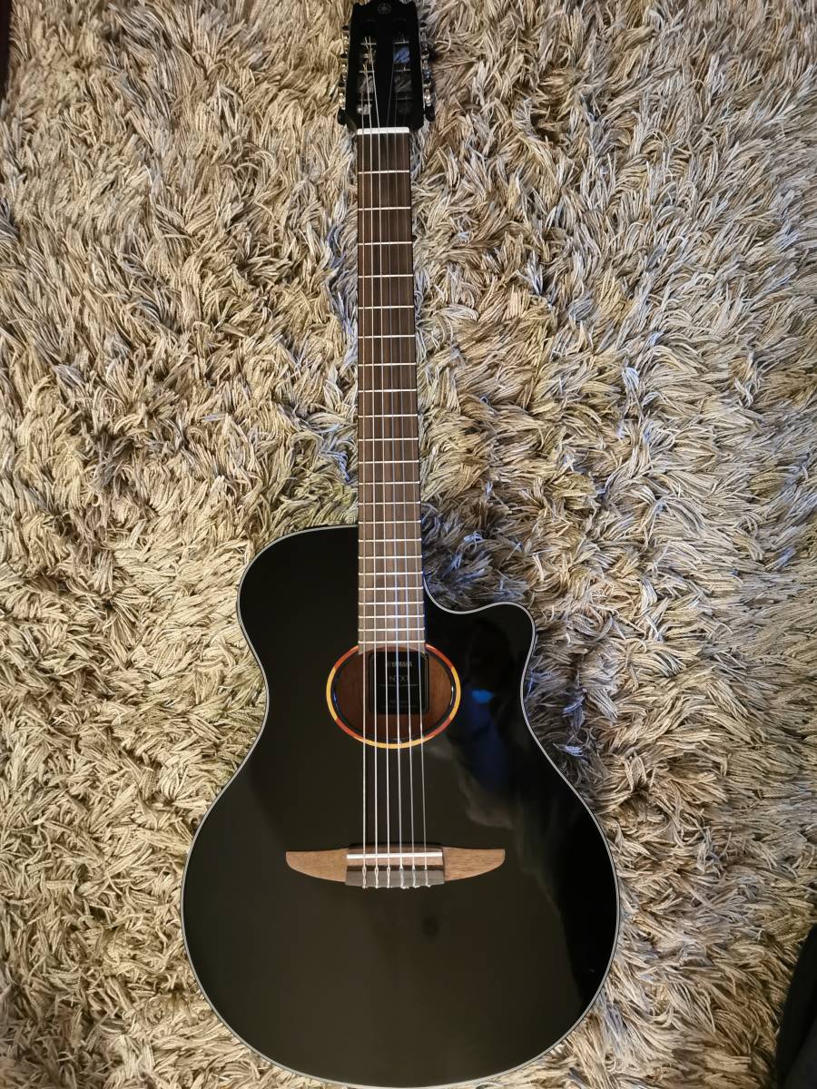 美品　ヤマハ　YAMAHA NT-X1 NTX1 エレクトリック ガットギター エレガット　ブラック