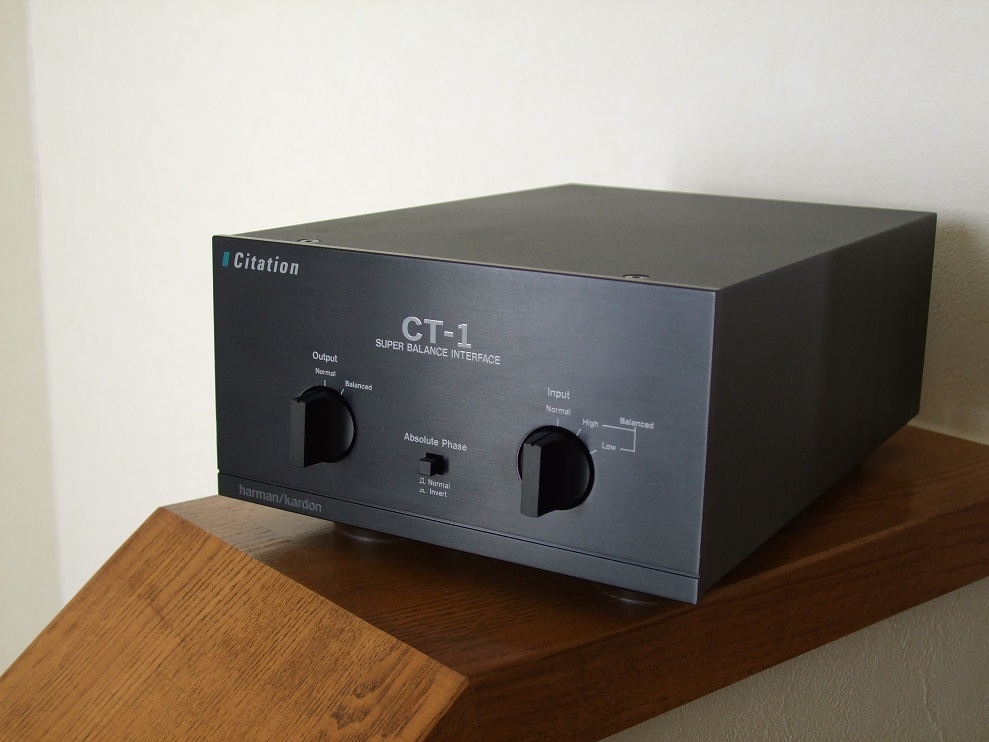 ■ harman/kardon CT-1 マッチングトランス 位相変換 ハーマンカードン バランス インターフェース ■