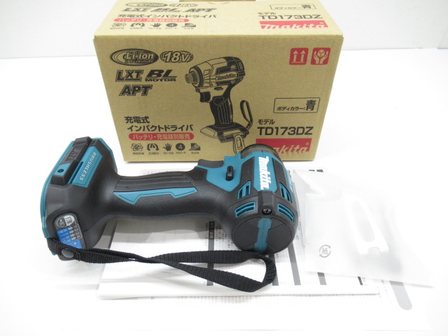 新作入荷，高品質 s24099-rj 送料950円 開封済み makita マキタ 充電式インパクトドライバ TD173DZ 18v対応 000-231029(本体)｜売買されたオークション情報、yahooの商品情報をアーカイブ公開 - オークファン インパクトドライバ