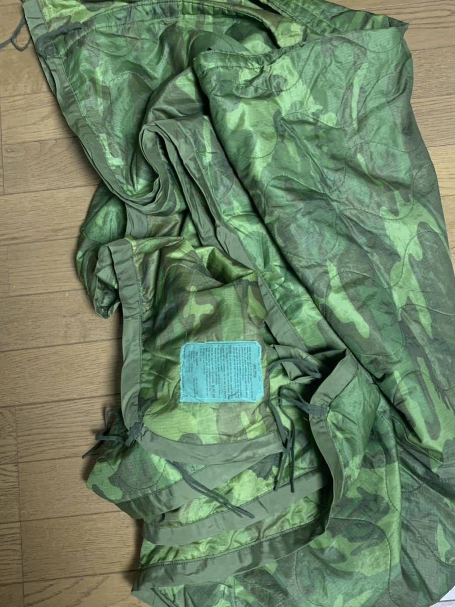 実物)│ナナシノミコト アメリカ陸軍 ポンチョ＆ポンチョライナー