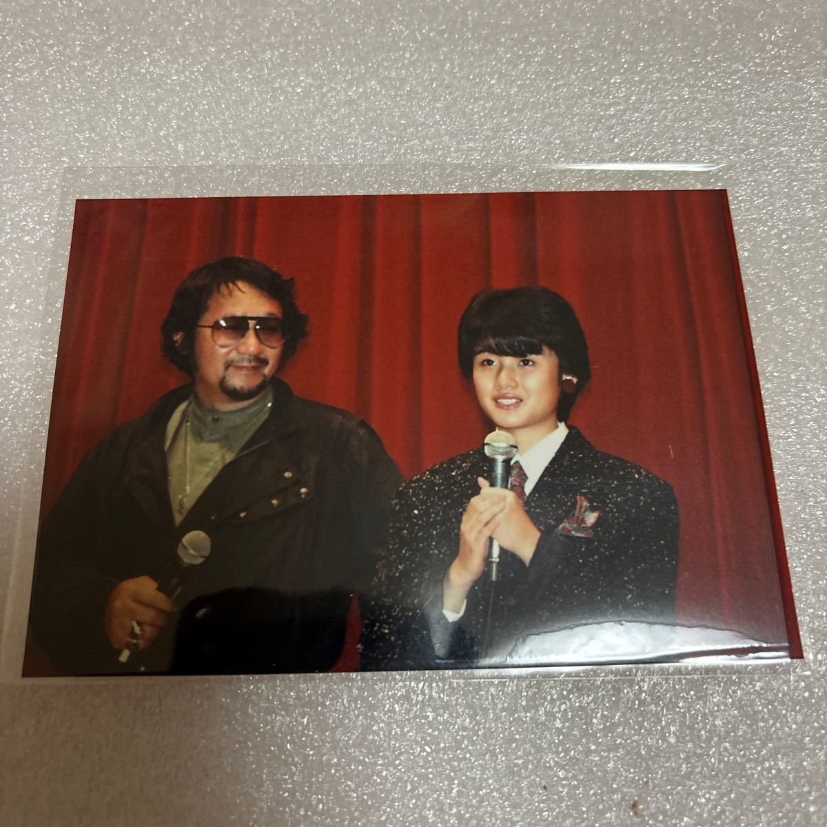 □原田知世 大林監督 生写真 時をかける少女 L判サイズ