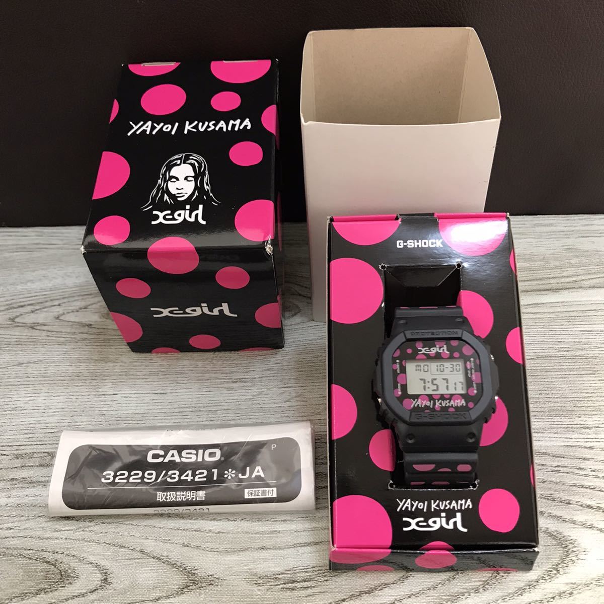 X-girl×KUSAMA YAYOI×G-SHOCK DW-5600 G-SHOCK 草間彌生 KUSAMA YAYOI
