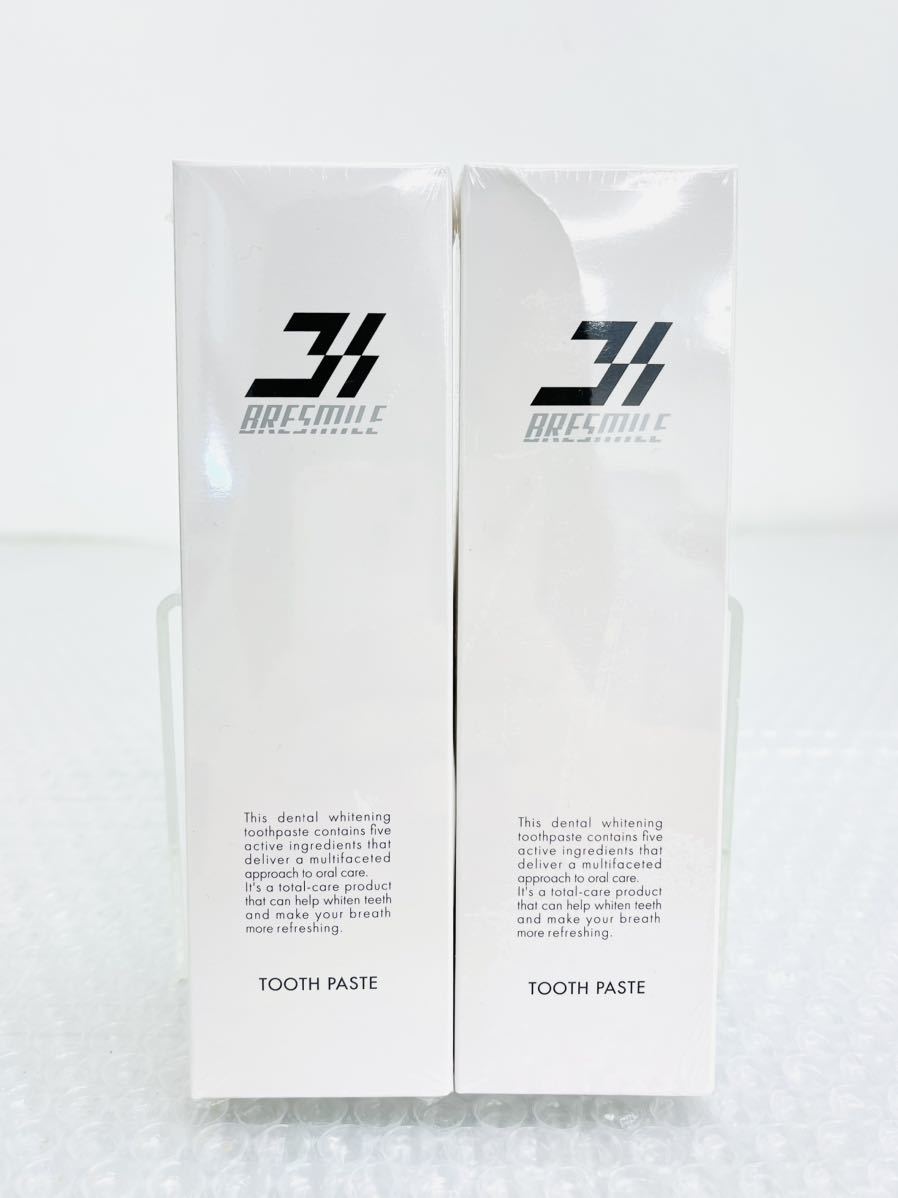 I♪ 新品 未開封 BRESMILE CLEAR 歯磨き ブレスマイル 60g×2個 バラ売り不可 