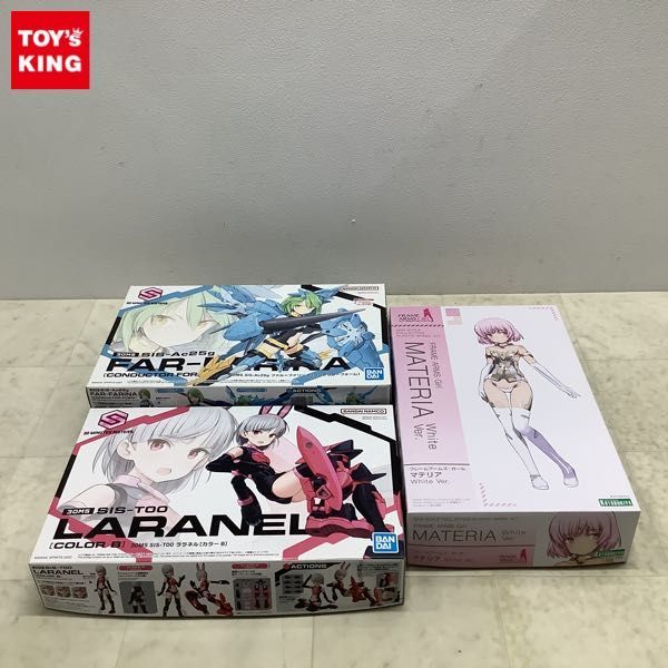 全国無料，SALE 1円〜 バンダイ 30MS SIS-TOO ララネル カラーB コトブキヤ フレームアームズ ガール マテリア White Ver. 他(その他)｜売買されたオークション情報、yahooの商品情報をアーカイブ公開 - オークファ その他
