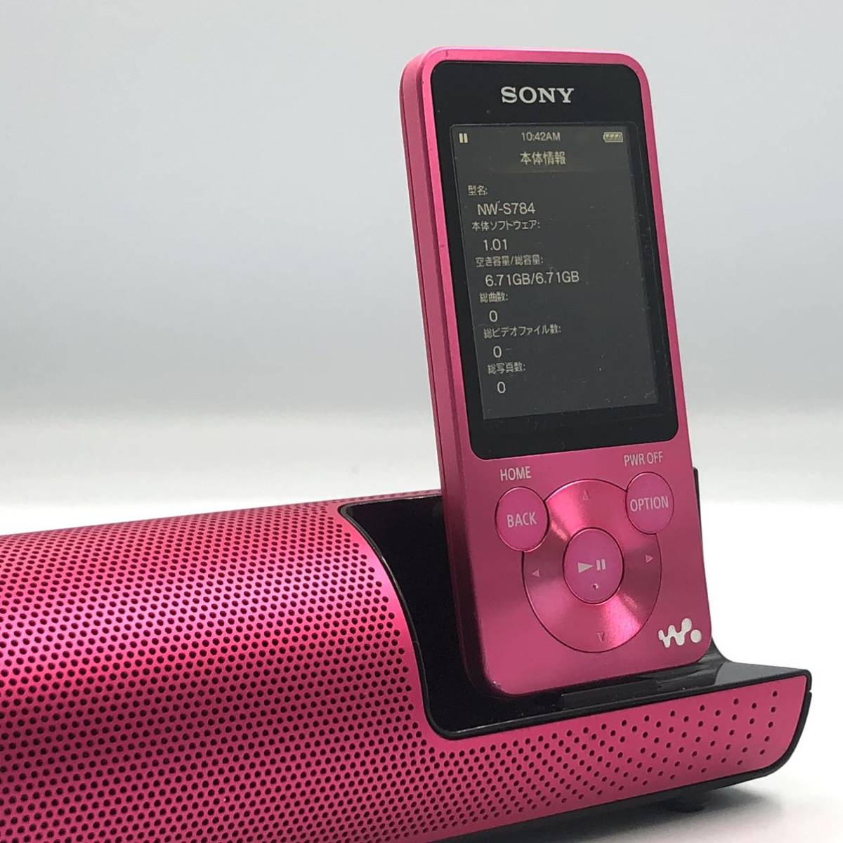 バッテリー絶好調！ 外観美品 SONY WALKMAN NW-S784 8GB 直営