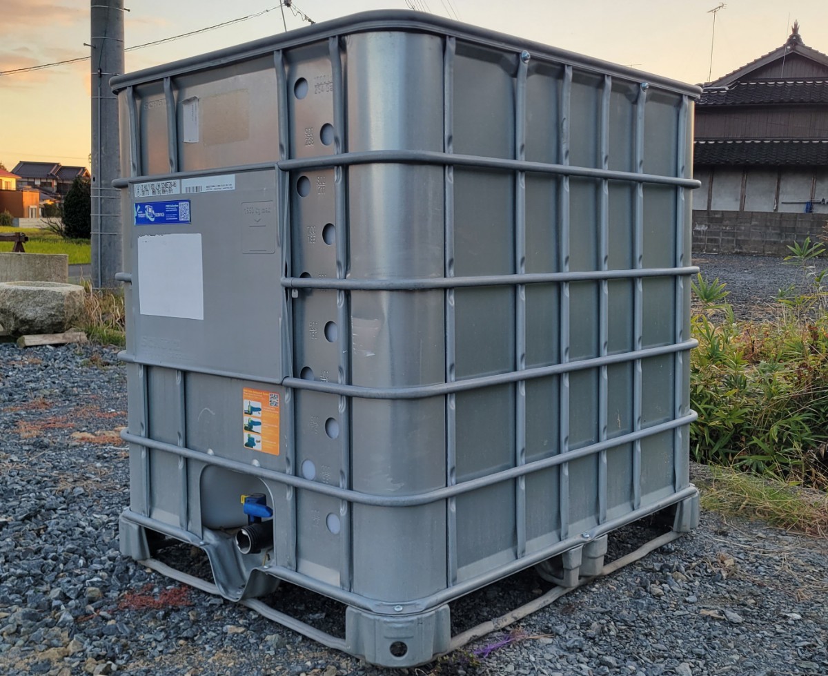 IBCコンテナ バルクコンテナ 雨水タンク 1000Lタンク 【公式通販】