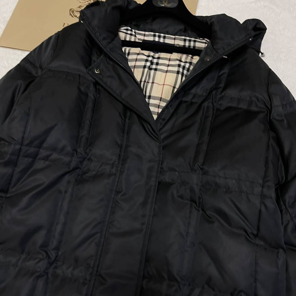 大きいサイズ 超美品 バーバリー BURBERRY バーバリーロンドン ダウン