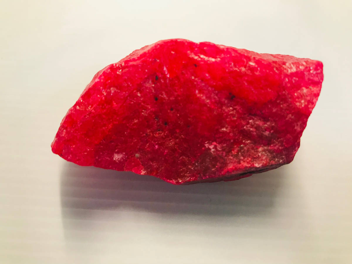 大地のパワー絶大】天然ルビーコランダム 原石 857.45Ct Ruby 天然石 