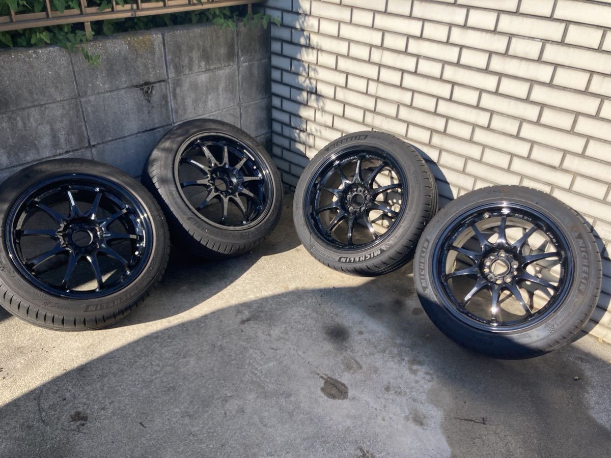 希少品◇RAYS レイズ 鍛造軽量 VOLK Racing CE28N 17インチ 8J +35 5穴 