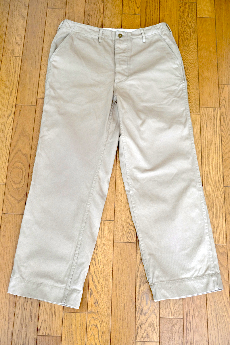 中田商店 セスラー アメリカ軍 40年代 チノトラウザー W32×L30