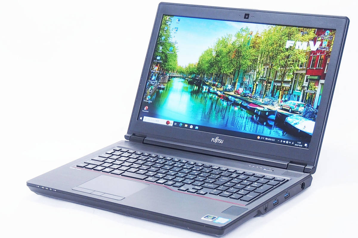 【1円～】Corei7+Office2021！高性能＆高耐久！15.6FHD CELSIUS H780 i7-8850H 32G SSD512G Quadro P1000 Win10