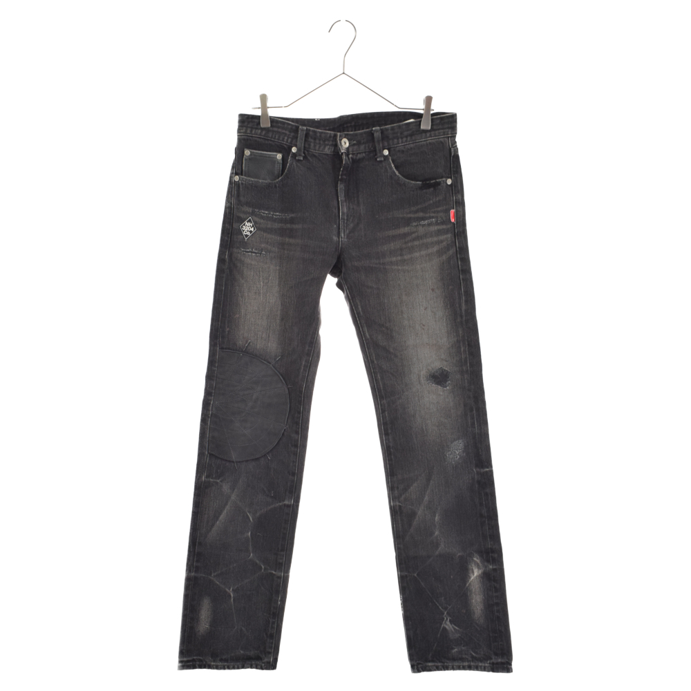 NEIGHBORHOOD ネイバーフッド 09AW BLACK ICON C-PT ストレートデニム 