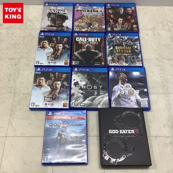 【大人気，最新作】 1円〜 PS4 ソフト 龍が如く7 光と闇の行方 ガンダムバーサス プレミアムGサウンドエディション 他(その他)｜売買されたオークション情報、yahooの商品情報をアーカイブ公開 - オークファン その他