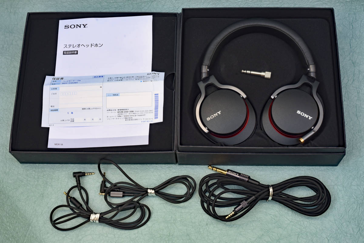SONY ヘッドホン MDR-1A ほぼ新品