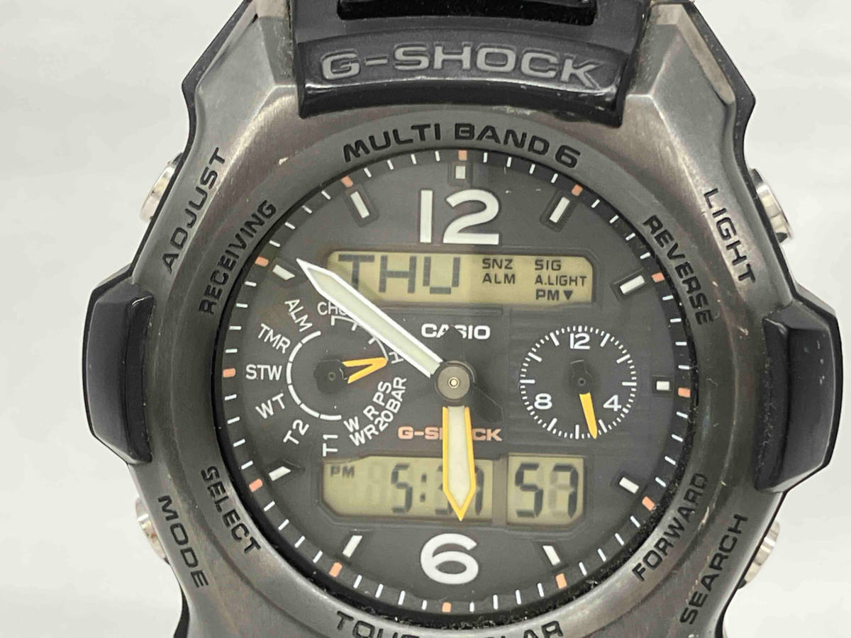 ジャンク CASIO カシオ G-SHOCK GW-2500B 腕時計 ソーラー電波 