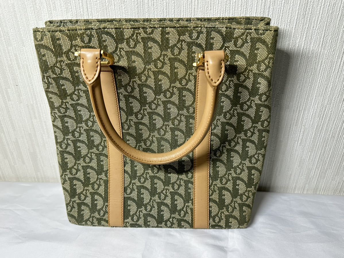 ◯ Christian Dior クリスチャンディオール トロッター ハンドバッグ