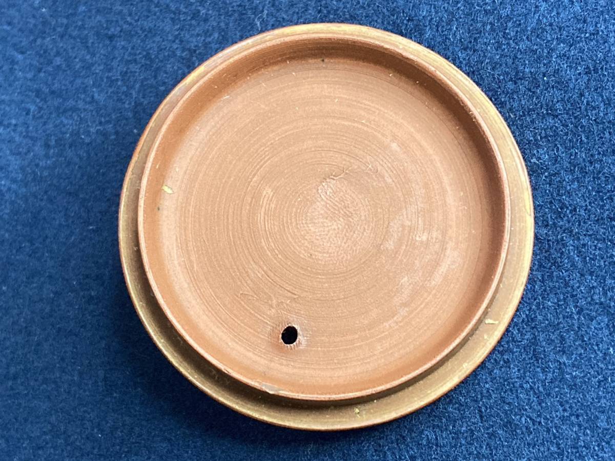 常滑焼 | 山田常山 朱泥 名工 R51103-5在銘 幅約6.2cm・
