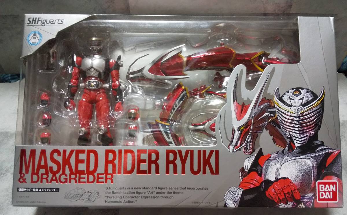新作入荷，得価 S.H.Figuarts 仮面ライダー龍騎＆ドラグレッダーセット フィギュアーツ 面ライダー龍騎(仮面ライダー龍騎)｜売買されたオークション情報、yahooの商品情報をアーカイブ公開 - オークファン 仮面ライダー龍騎