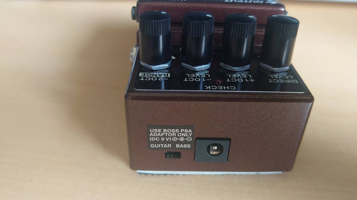 BOSS OC-5 Octave（ボス オクターブ）付属品完備 美品 中古 BOSS OC-5 Octave 中古 オクターバー Octave（ボス オクターブ）付属品