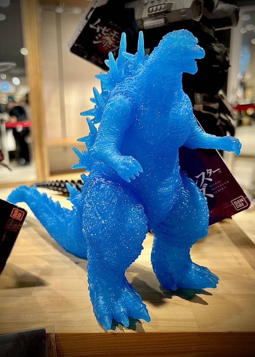 ゴジラ 2023 劇場 限定 クリア ラメ ブルー ゴジラ-1.0 GODZILLA b