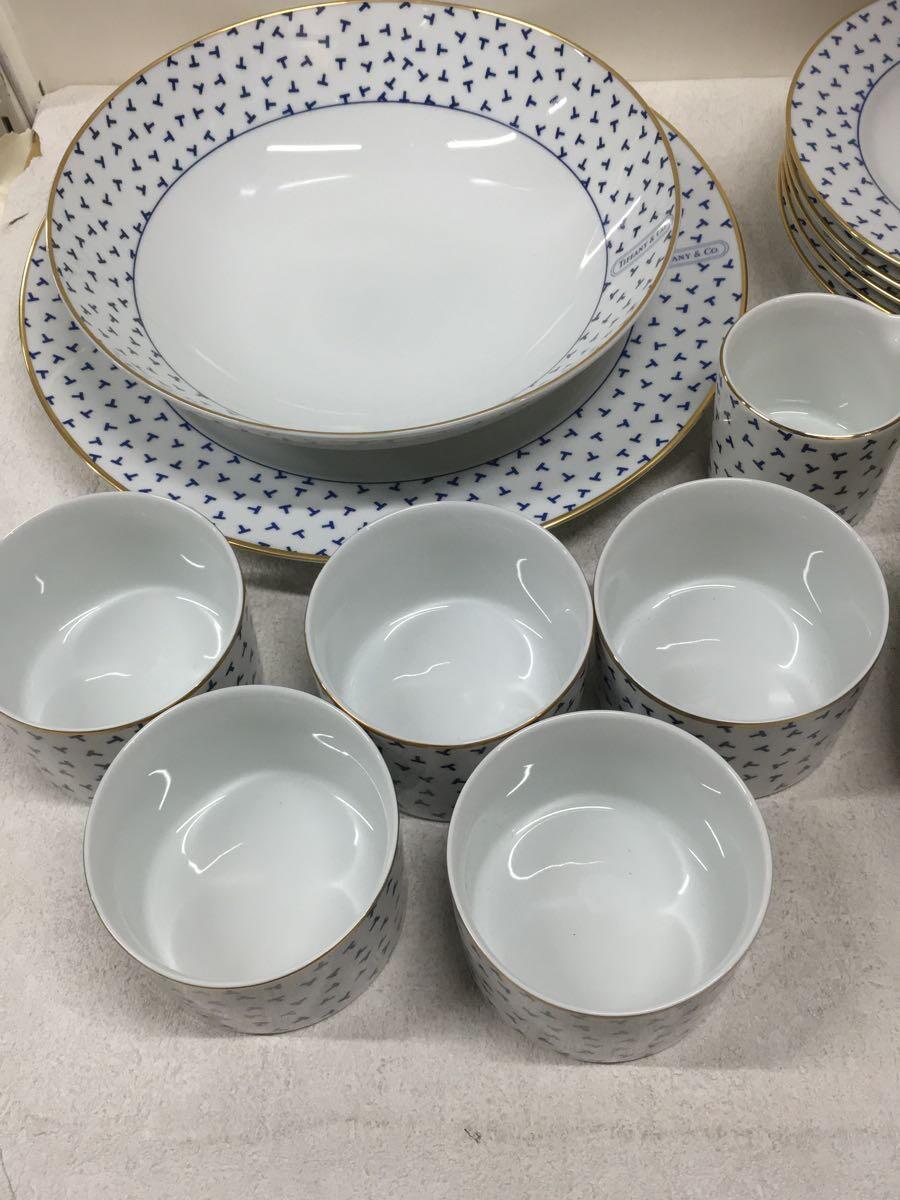 TIFFANY&Co.◇プレート/WHT/ダンシングT/28点セット TIFFANY&Co