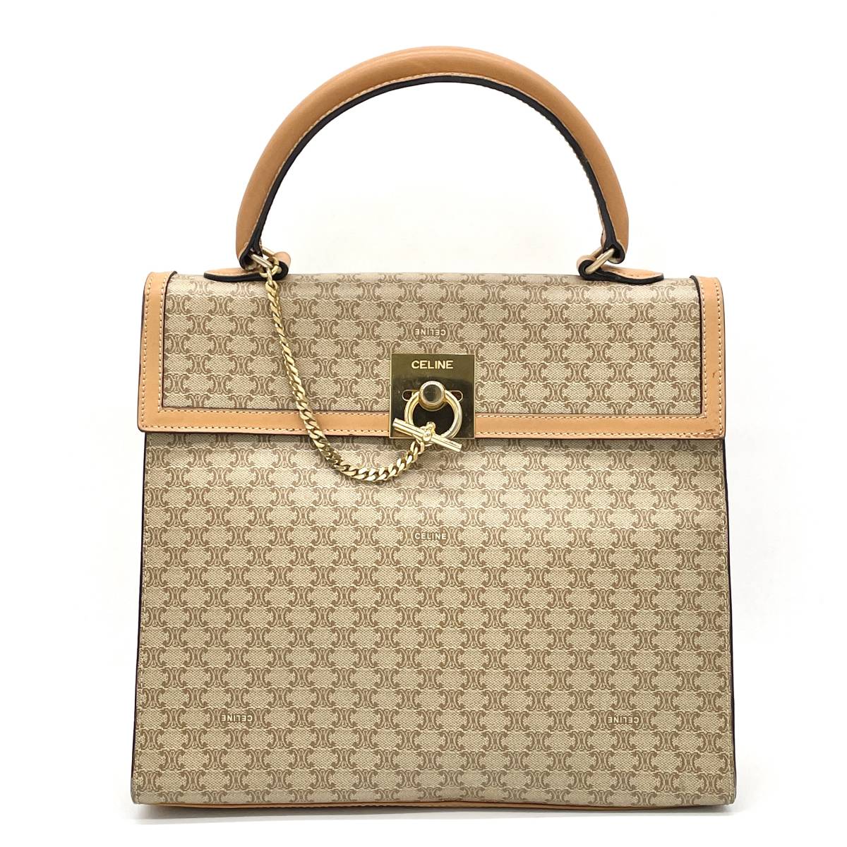 極美品 CELINE マカダム柄 ハンドバッグ 【公式通販】