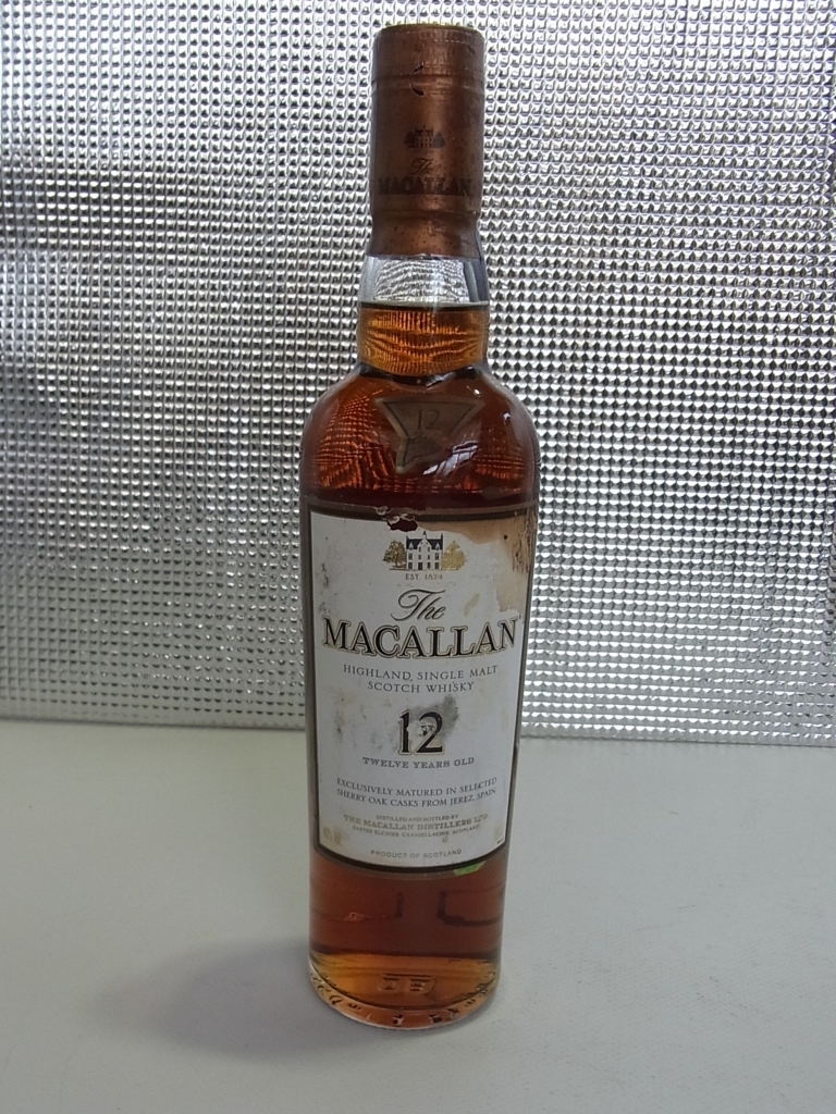 古酒☆未開栓☆The MACALLAN ザ マッカラン 12年 シングルモルト