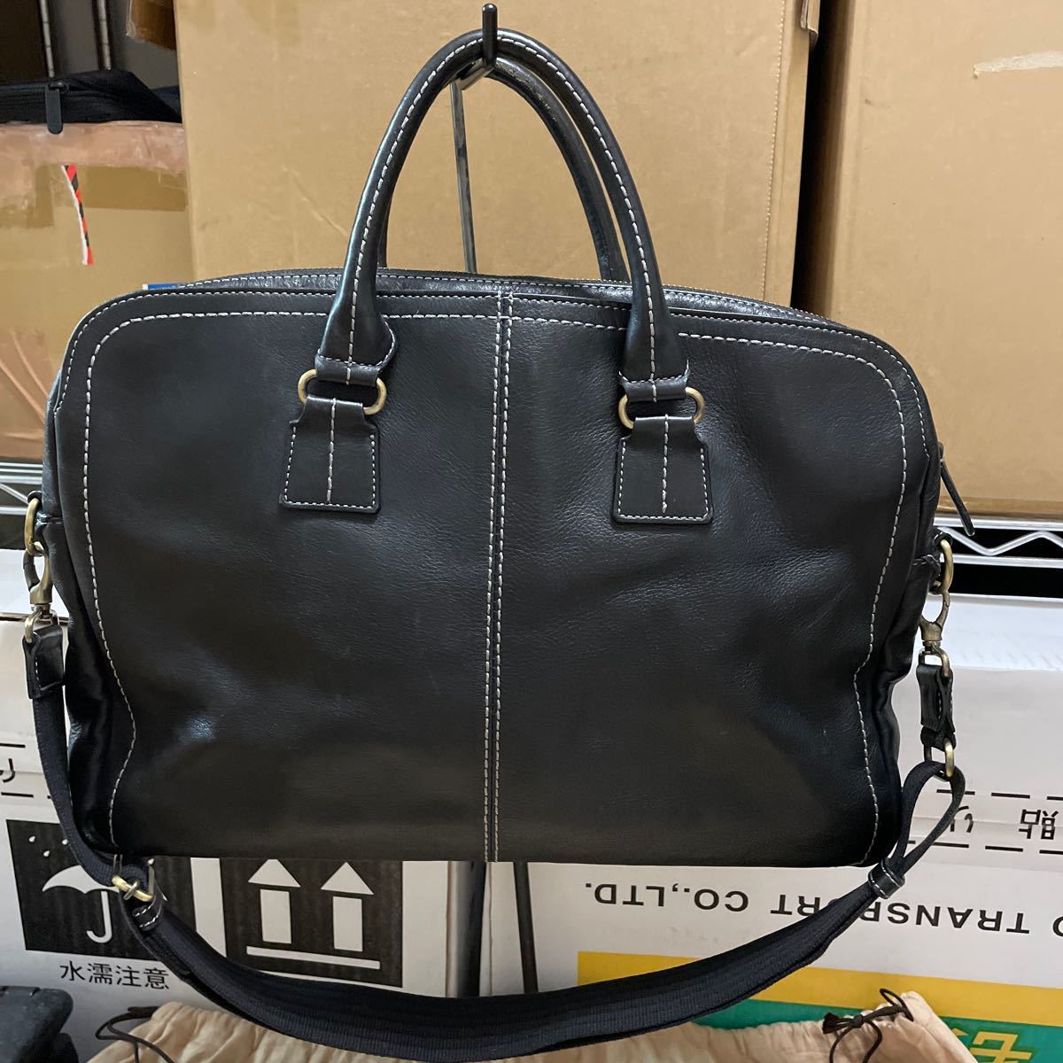 高品質 !! 土屋鞄 プロータ撥水加工 2way メンズビジネスバッグ 【公式