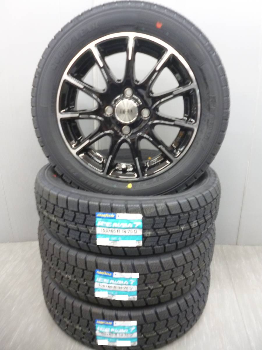 新品スタッドレスセット☆155/65R14☆軽自動車・ワゴンR・タント