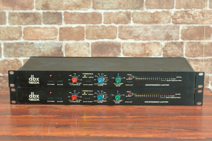 dbx 160X COMPRESSOR LIMITER ディービーエックス モノラルコンプ リミッター（ペア） #R05281
