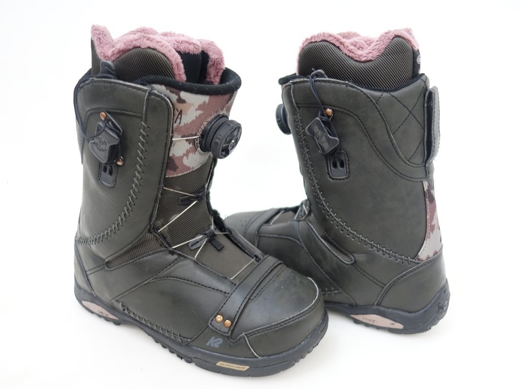 中古 15/16 K2 SAPERA BOA レディース24cm スノーボードブーツ
