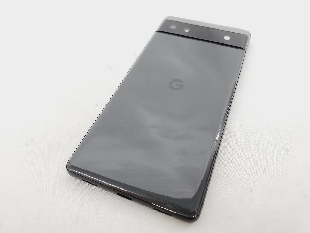 1円～【ジャンク】au スマートフォン Google Pixel 6a 128GB GB17L チャコール ○ ※SIMロック解除済/おサイフ履歴残有 913155362 1108_2