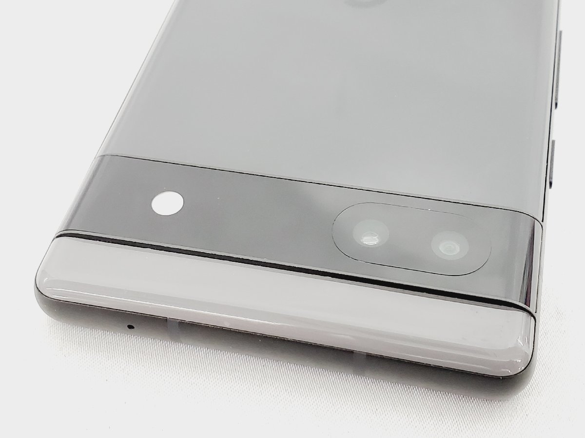 1円～【ジャンク】au スマートフォン Google Pixel 6a 128GB GB17L チャコール ○ ※SIMロック解除済/おサイフ履歴残有 913155362 1108_4