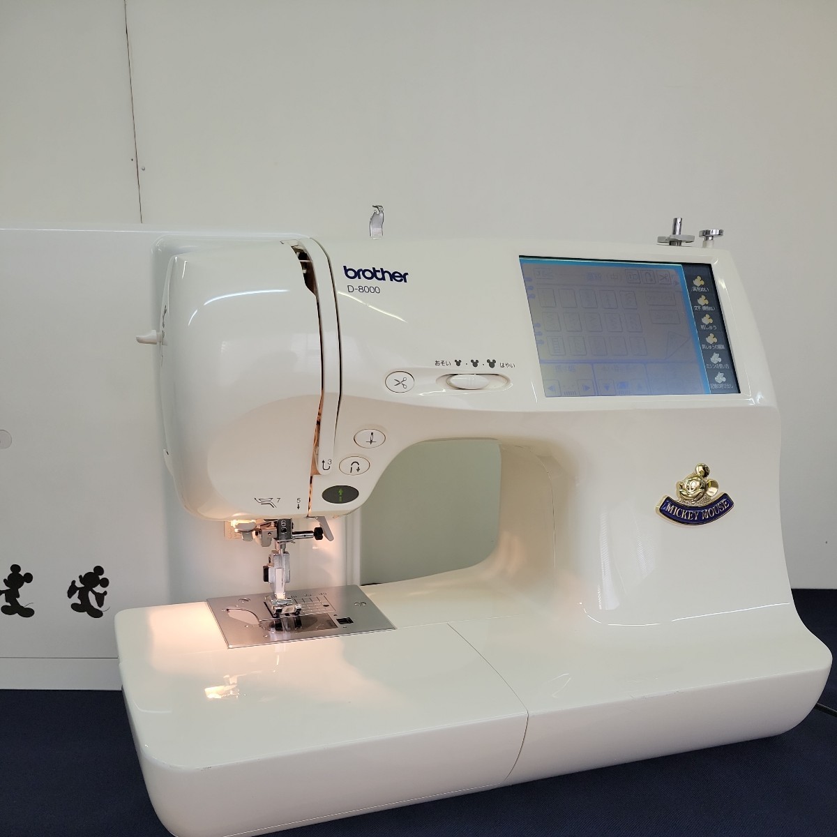 23110601 brother ブラザー コンピューターミシン D-8000 ミッキーマウス