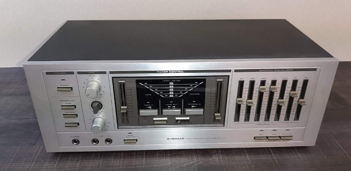 10D39□Pioneer グラフィックイコライザー CA-Y7 動作品