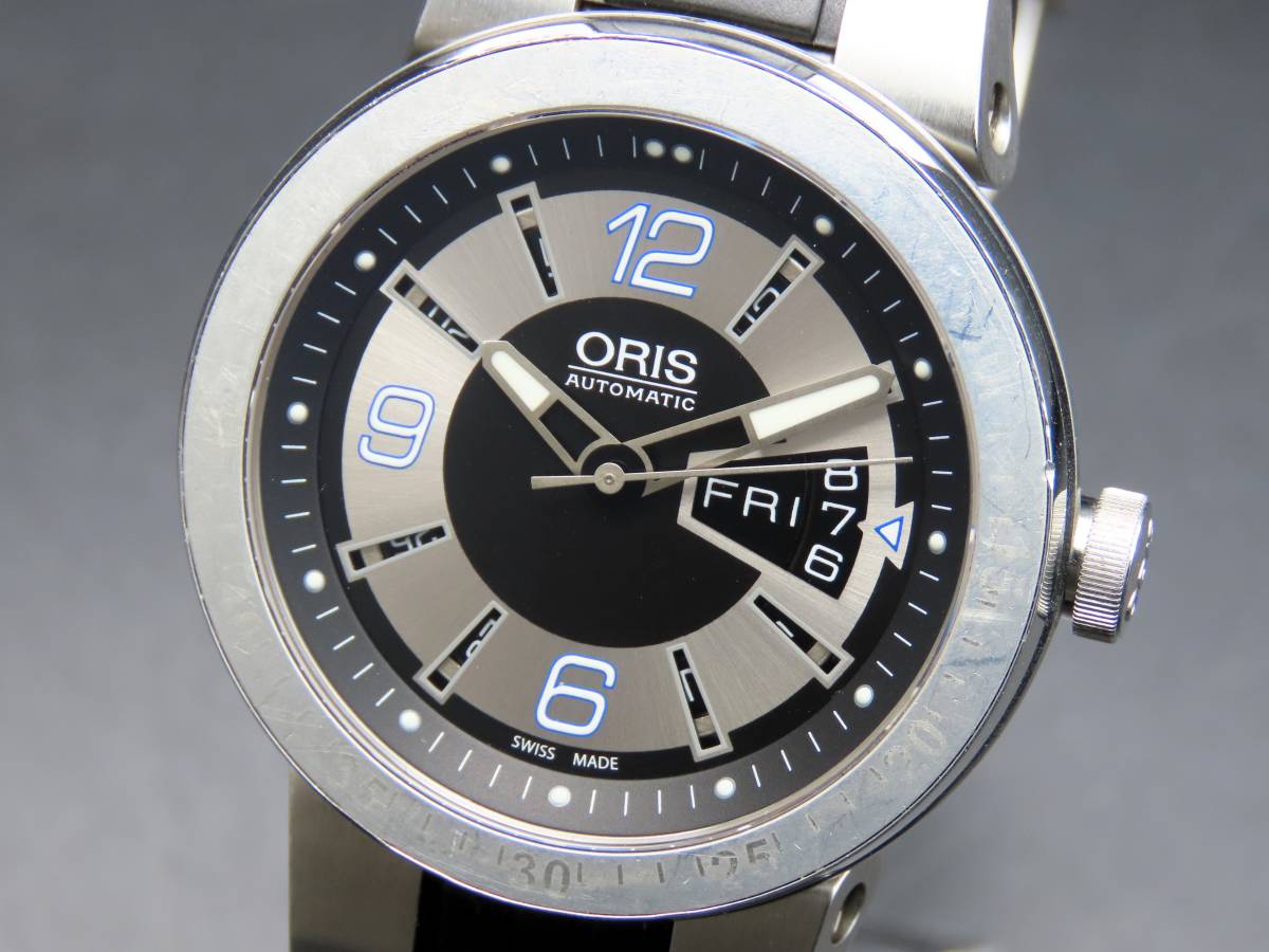 1円～! 稼動品☆正規品 ORIS オリス 635 7613 41 ウィリアムズ F1 