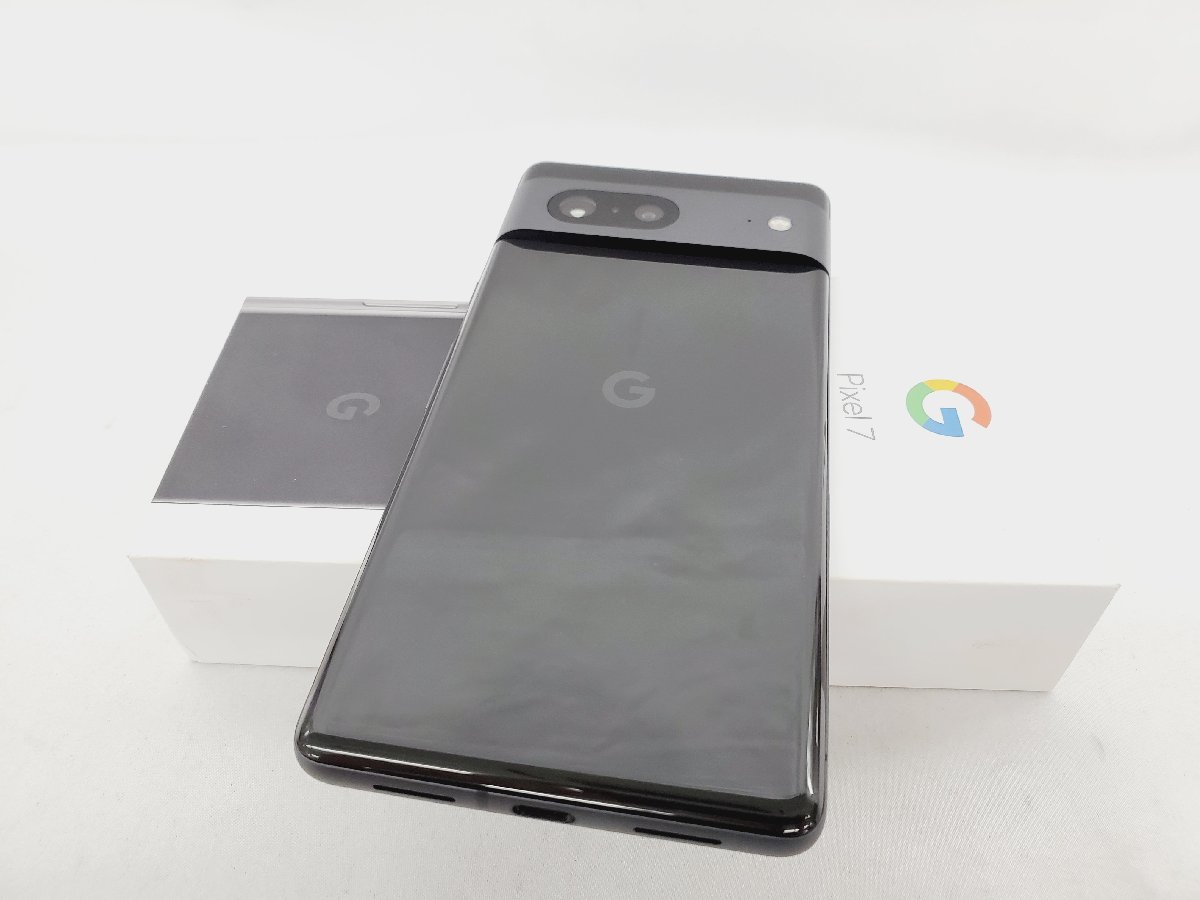 1円～【美品】国内版 SIMフリー スマートフォン Google Pixel7 128GB G03Z5 オブシディアン 11414311 1108_2