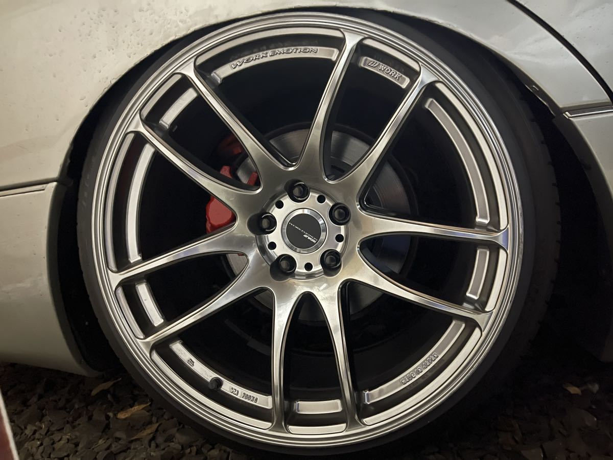 WORK EMOTION Kiwami ワーク エモーション極 19×9.5J +15 19 WORK EMOTION Kiwami ワーク エモーション極 19×9.5J +15 19