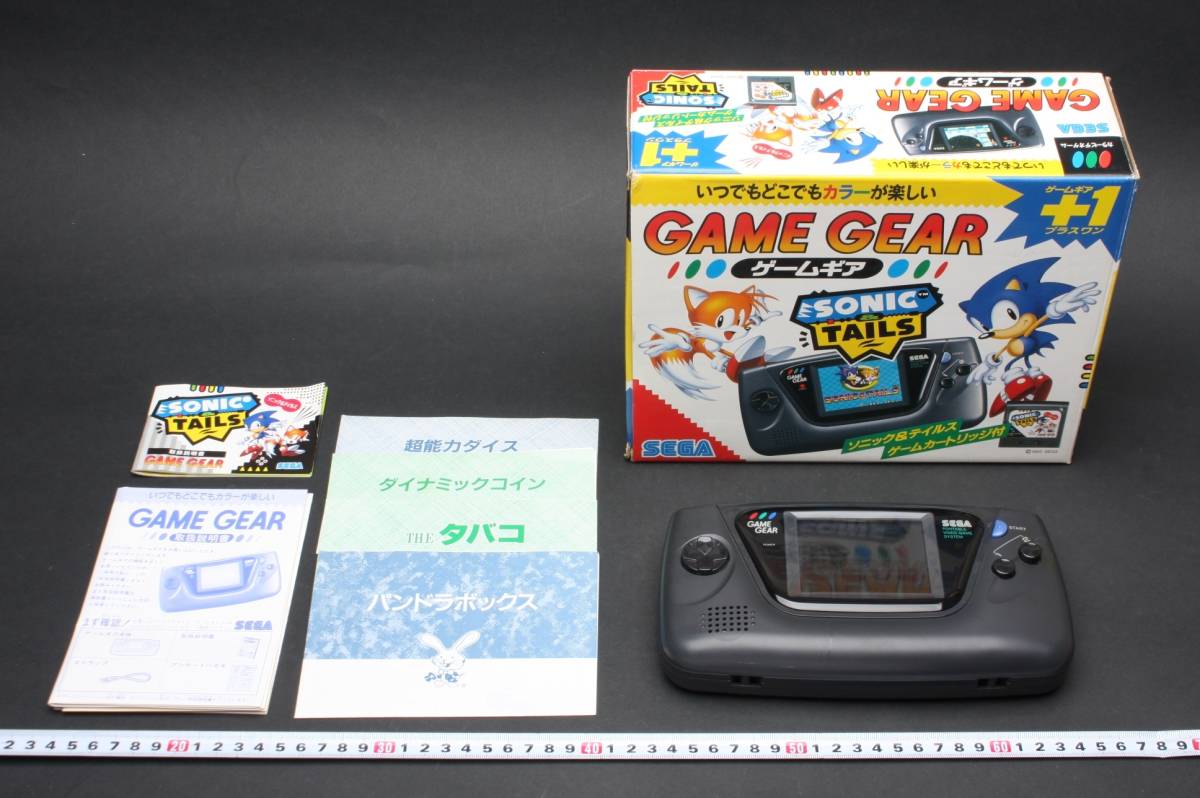 SEGAゲームギア本体(ジャンク品)ソフト7本セット ゲームギア 本体