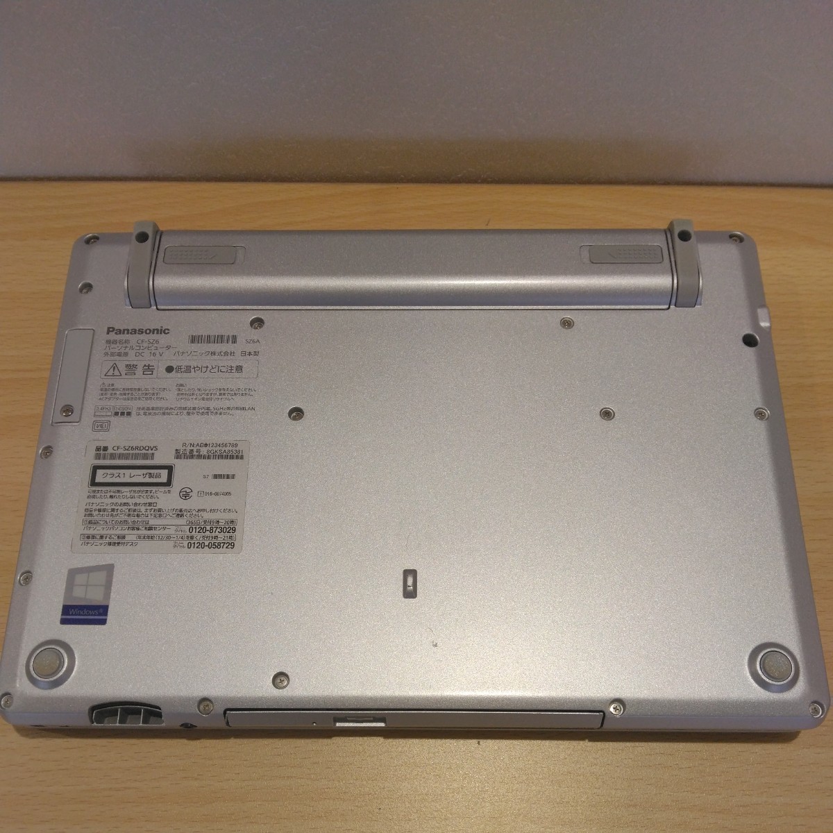 送料無料 ジャンク扱い Panasonic Let's note SZ6 / i5-7300U 2.6GHz