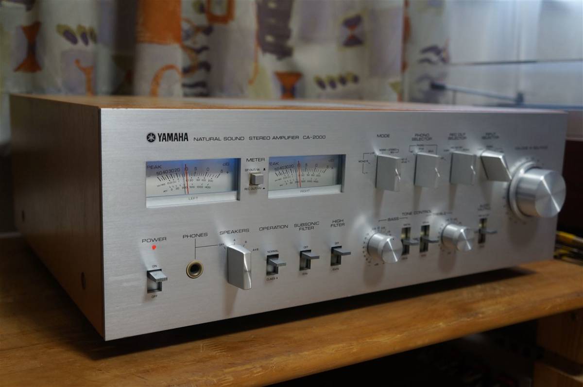 YAMAHA ヤマハ プリメインアンプ ♪ヤマハ 定価158,000(1976年頃