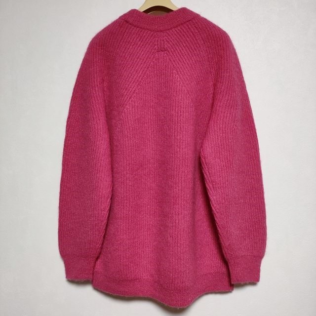 3-1109T∞BATONER モヘアクルーネックニット MOHAIR CREW NECK KNIT bn