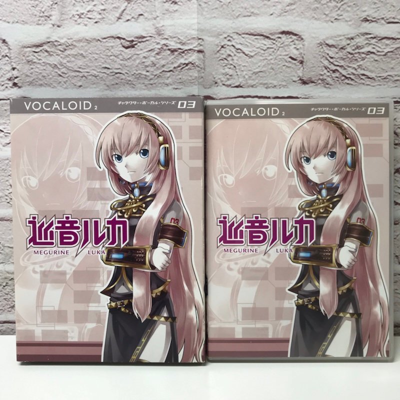 VOCALOID2 キャラクターボーカルシリーズ03 巡音ルカ PCソフト